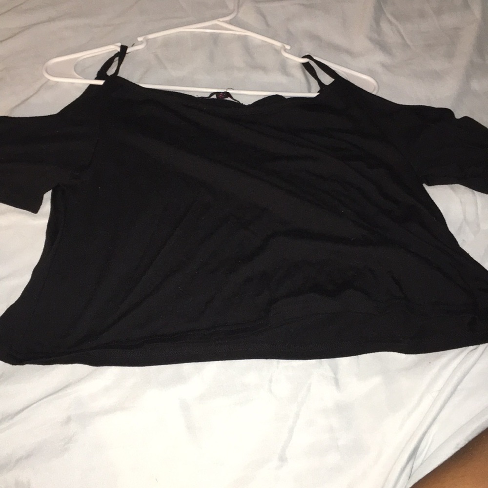 off the shoulder crop top